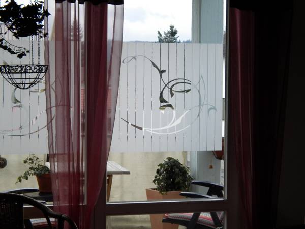 Fenster Sichtschutzaufkleber Glasgravurfolie